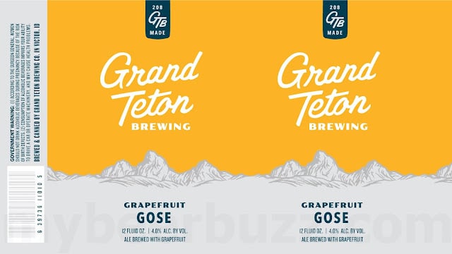 Grand Teton Grapefruit Gose Grand Teton Grapefruit Gose