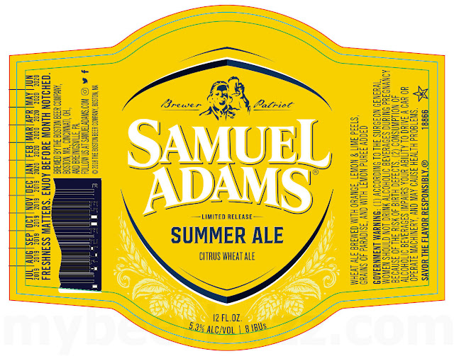 Samuel Adams Updating Summer Ale & Boston Lager Samuel Adams Updating Summer Ale & Boston Lager