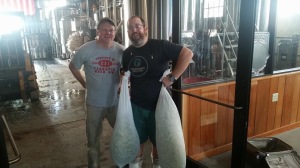 Terrapin/ Persimmon Hollow Collaboration: Holler Hopper 16 Just a very small portion of the amount of hops we added to this beer!
