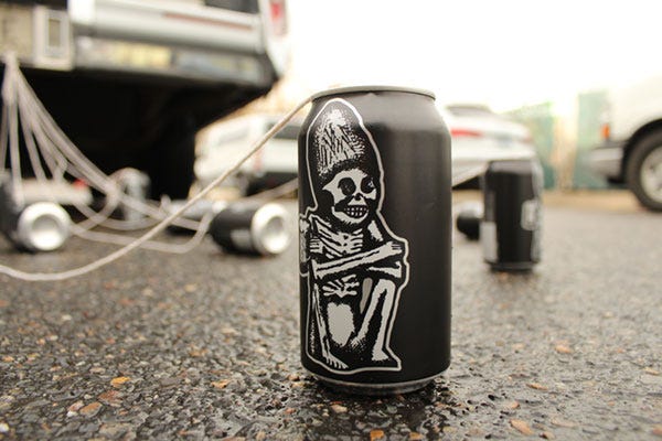 Rogue Taking Dead Guy Cans To The Streets In a Hearse 10
