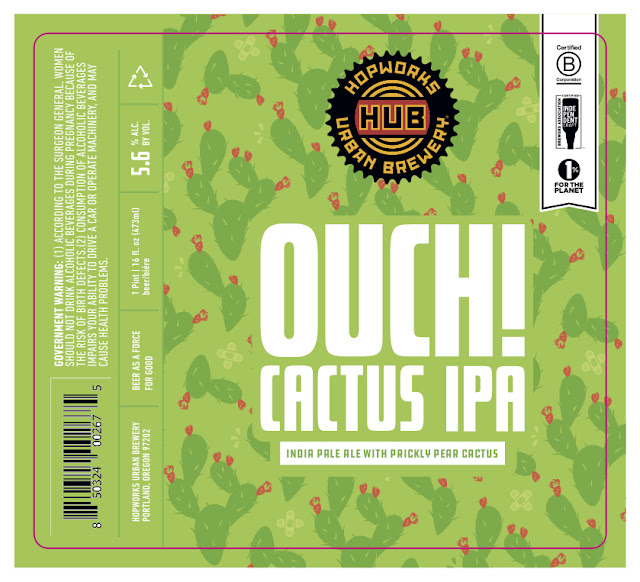 Hopworks Adding Reply All Hazy IPA, Oceania IPA & Ouch Cactus IPA 16oz Cans 8 20181212 194545 197