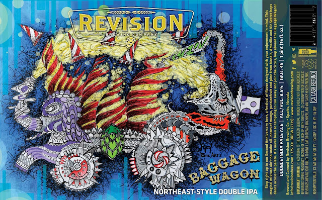 Revision Brewing - What What Double IPA, Dr Lupulin Revision IPA, Baggage Wagon, Prospectin’ Pete’s Pale Ale, Tahoe Haze, Jewel Box, XERTZ! & Revision IPA 2 Year-Round Bottles 8 20181212 194545 257