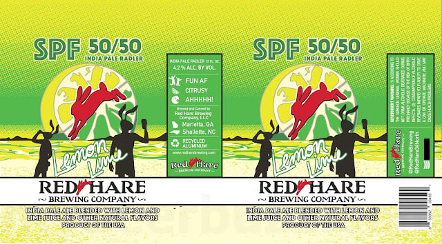 Red Hare - SPF 50/50 India Pale Radler Cans / Grapefruit / SPF 50/50 Lemon Lime 8 20181212 194545 261