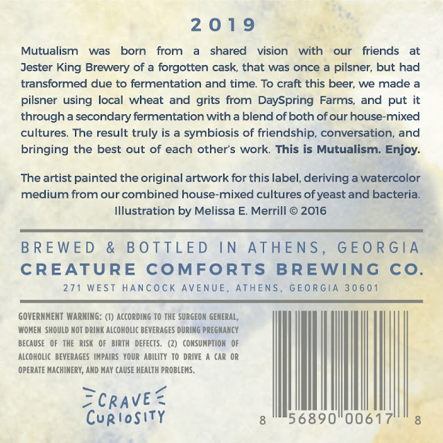 Creature Comforts and Jester King to Re-release Collaboration Mutualism 9 20181212 194545 64
