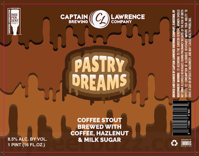 Captain Lawrence Working On Pastry Dreams Captain Lawrence Working On Pastry Dreams
