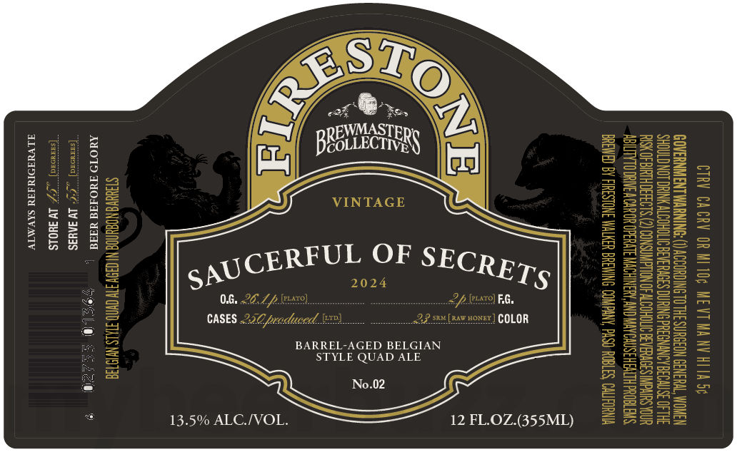 Firestone Walker & Ernie Ball Team Up For Electric Eagle / Saucerful Of Secrets Firestone Walker & Ernie Ball Team Up For Electric Eagle / Saucerful Of Secrets