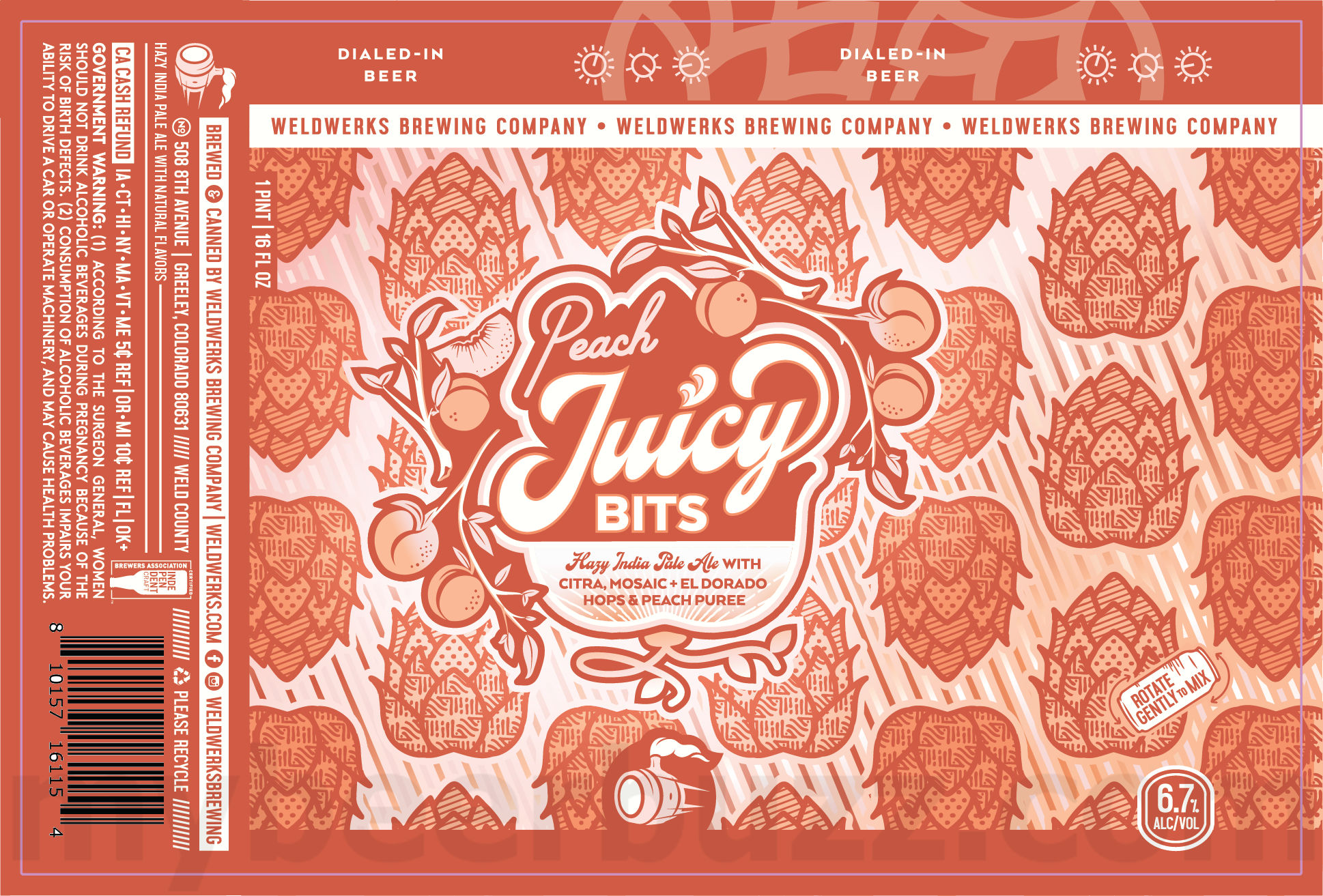 WeldWerks Adding Peach Juicy Bits, Salted Caramel Apple Sparkler & Little Man Salted Oreo Stout WeldWerks Adding Peach Juicy Bits, Salted Caramel Apple Sparkler & Little Man Salted Oreo Stout