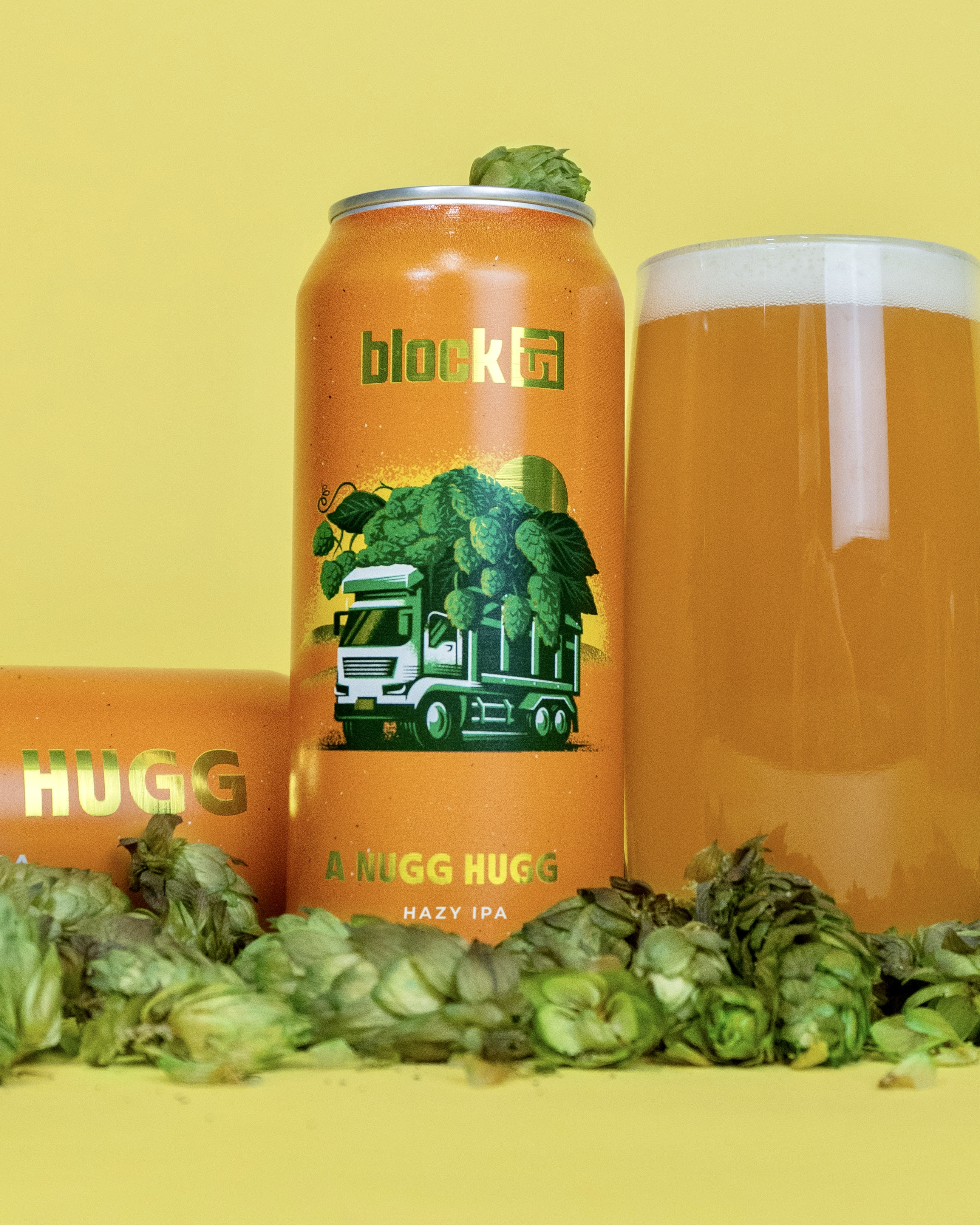 Block 15 Releasing Nugg Hugg & The Incredible this Friday 8 A Nugg Hugg Hazy IPA