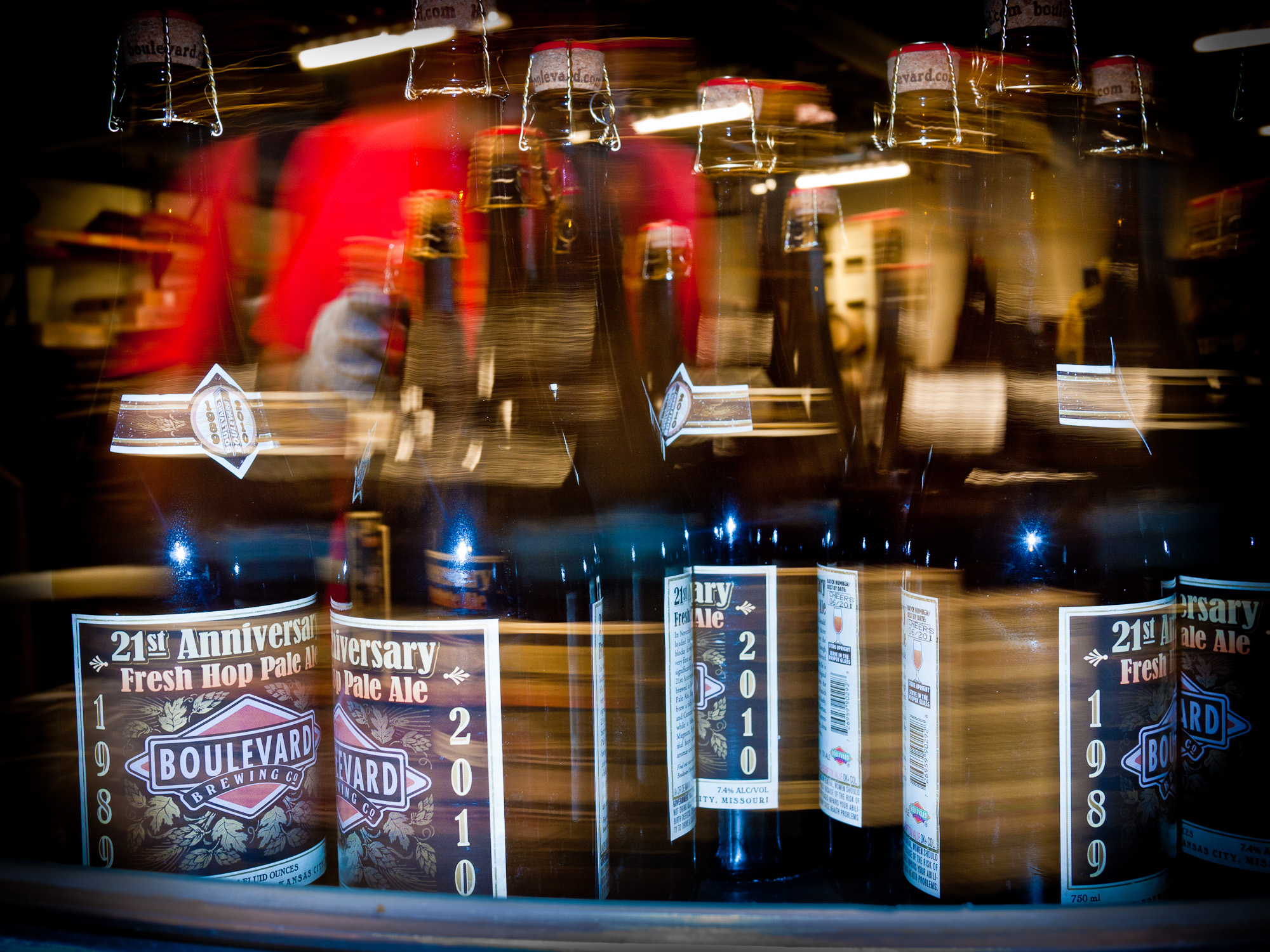 Boulevard Brewing Celebrating 35 Years 34 21st anniversary bottle
