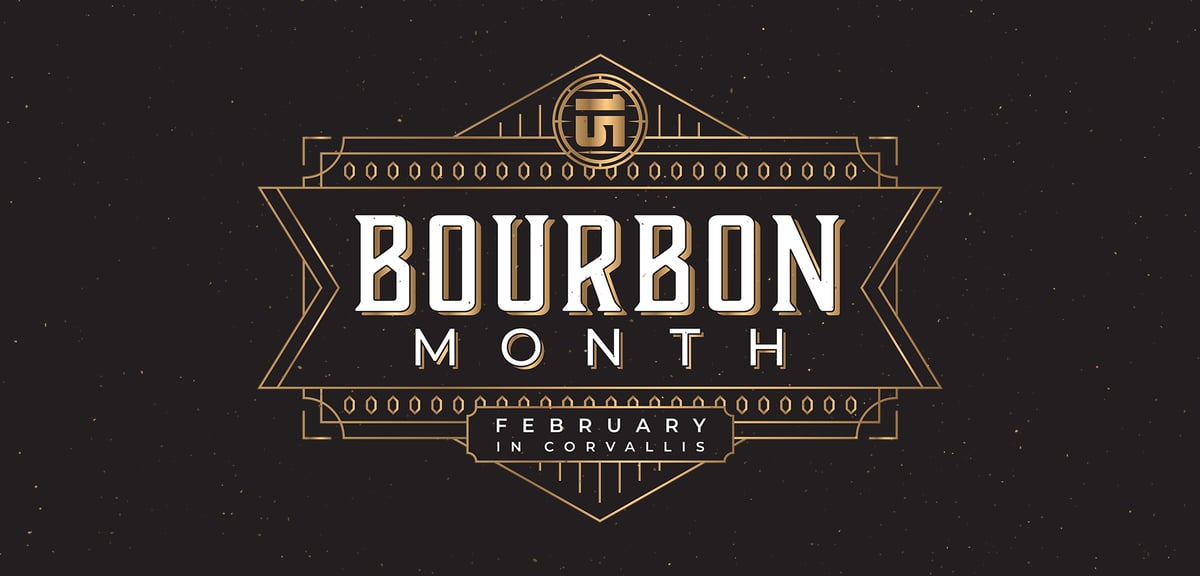 Block 15 Releasing Love Potion #9, Amalfi Gold, Super Nebula BBA & Sticky Hands: The Kine 13 Bourbon Month Logo