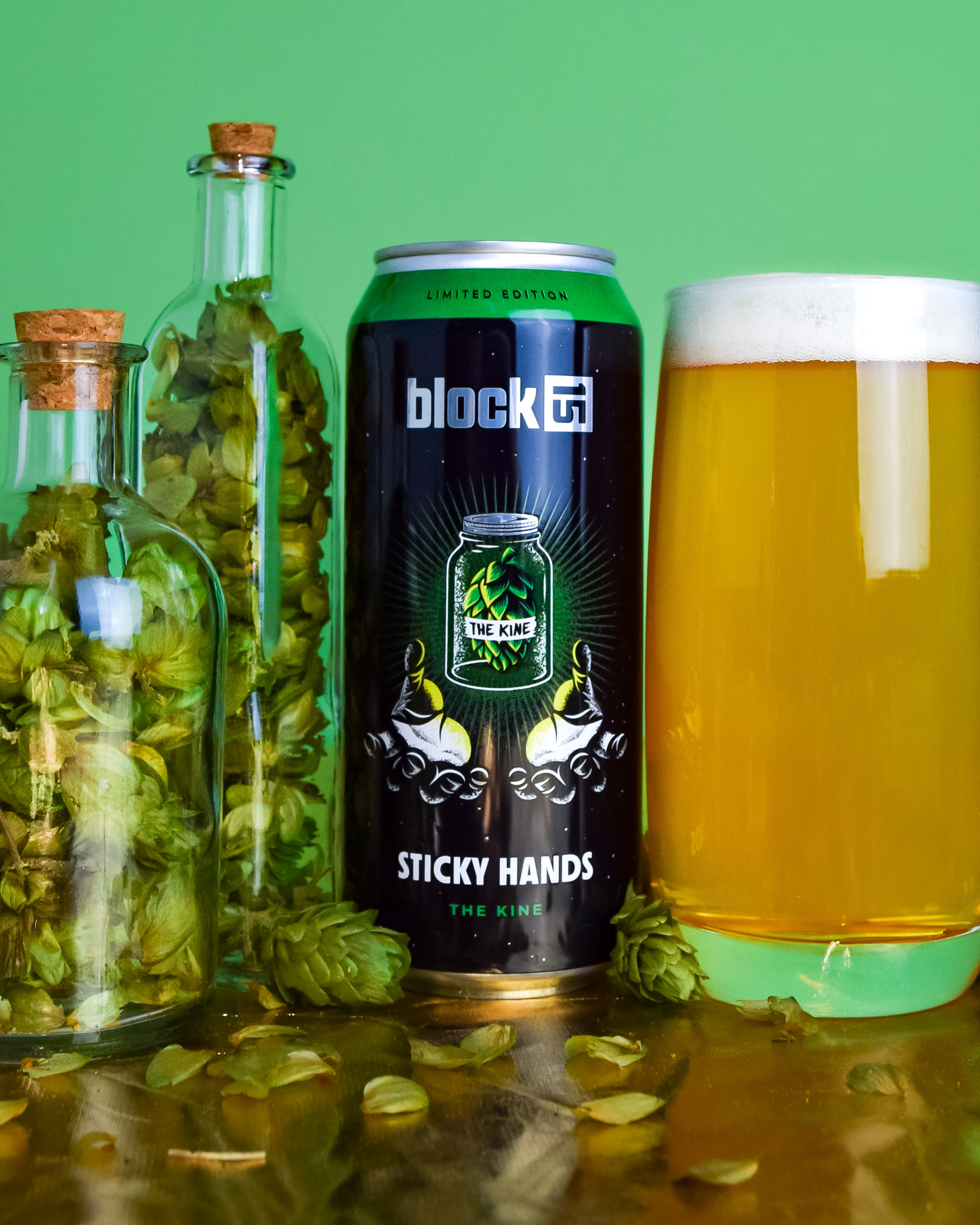 Block 15 Releasing Love Potion #9, Amalfi Gold, Super Nebula BBA & Sticky Hands: The Kine 14 Sticky Hands: The Kine