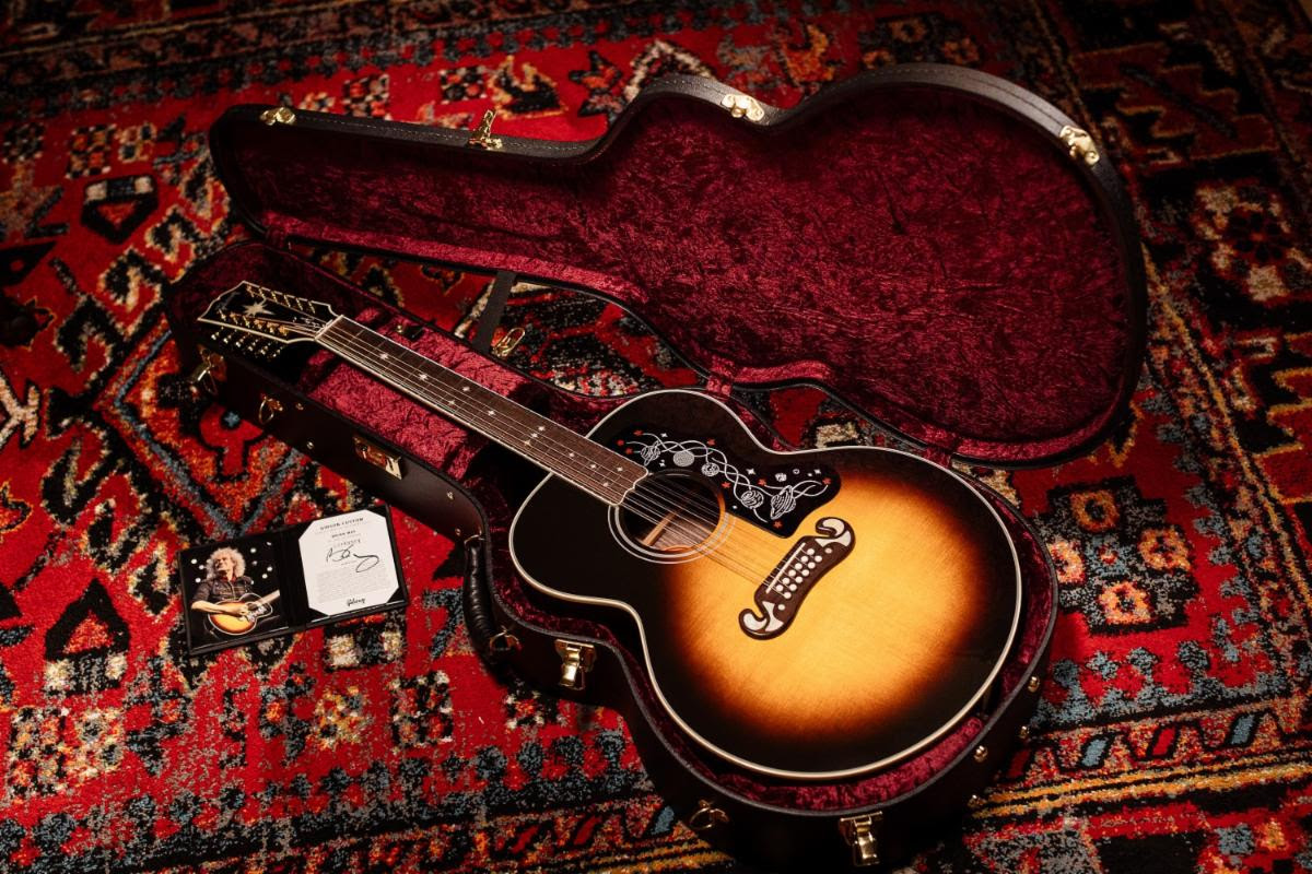 Gibson Partners with Sir Brian May, Announces Brian May SJ-200 12-String Guitar, Now Available Worldwide on Gibson.com 20 589c7698 03a9 43c5 bae3 65b7415afc7c 1