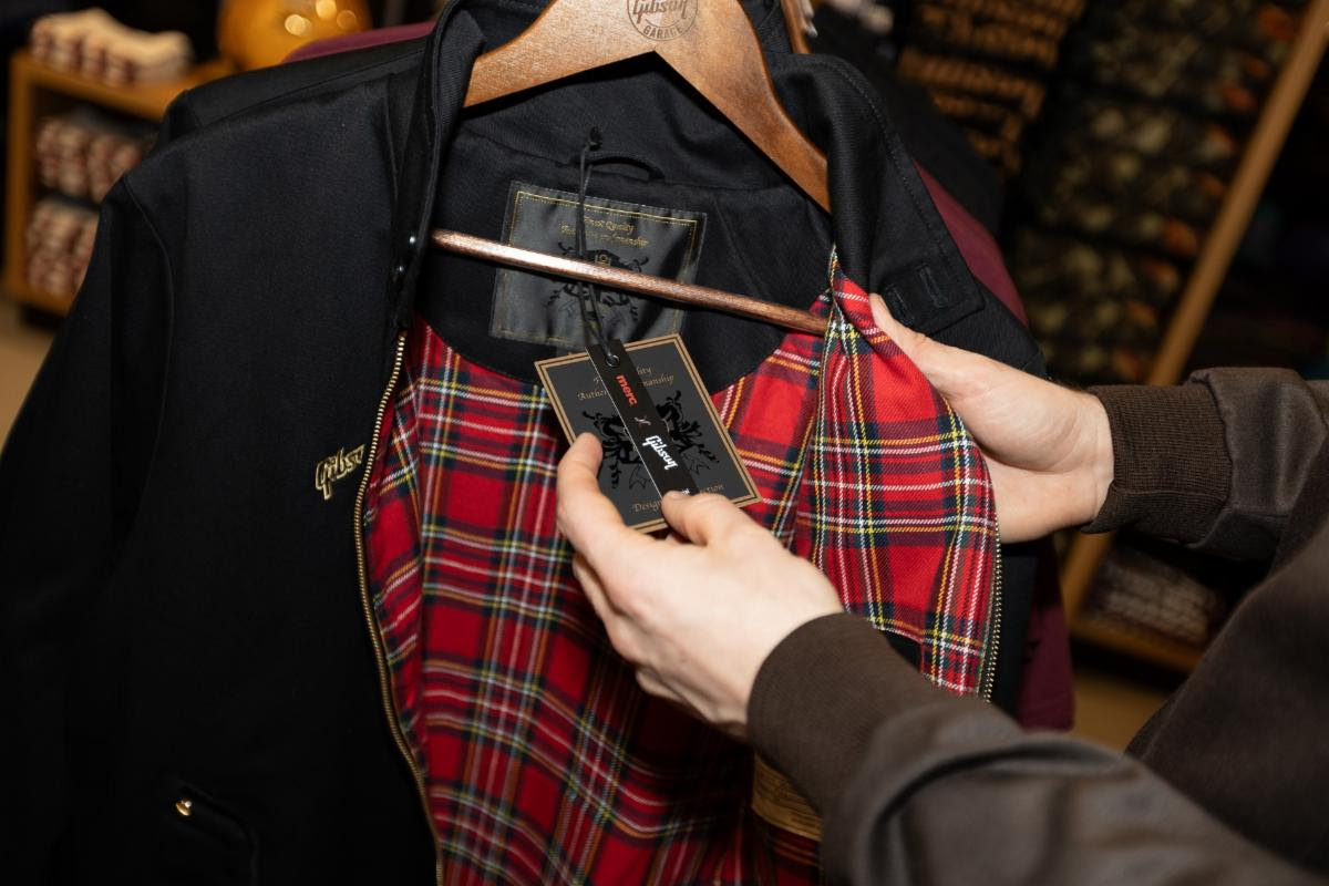 Introducing the Merc x Gibson Capsule Collection, Gibson Partners with British Clothing Brand Merc for Apparel Collection, Available at the Gibson Garage London 19 5c029424 5ccc 46ea b22c c922c4474c10 1