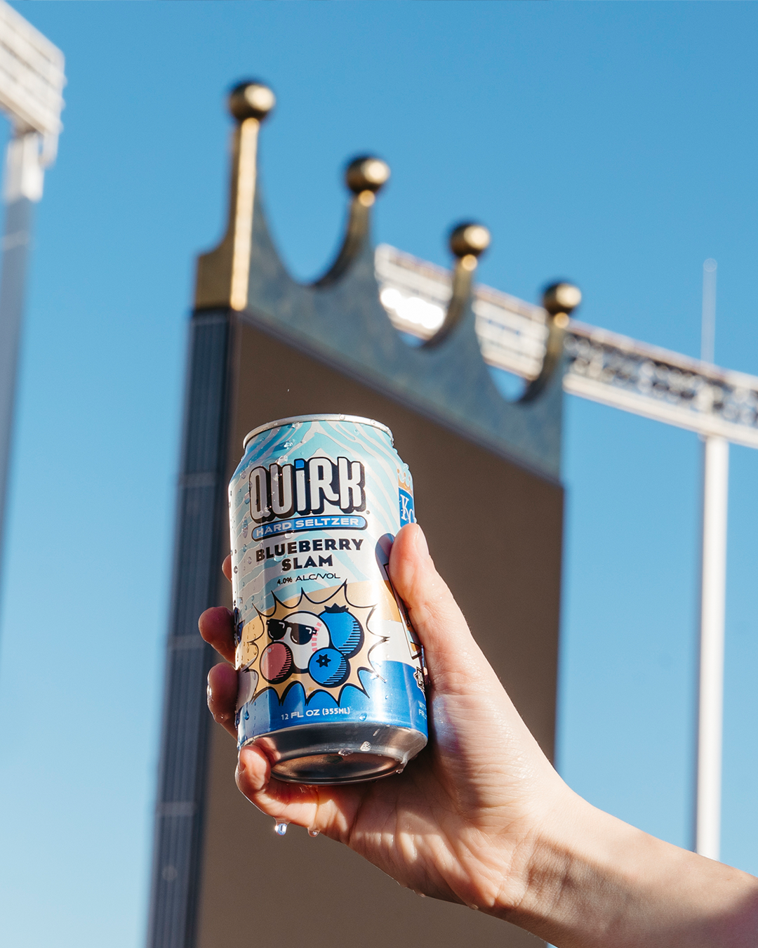 Boulevard Brewing Releasing Boulevard Light, Crown Town, Blueberry Slam & More 12 Quirk Hard Seltzer - Blueberry Slam 12oz Can