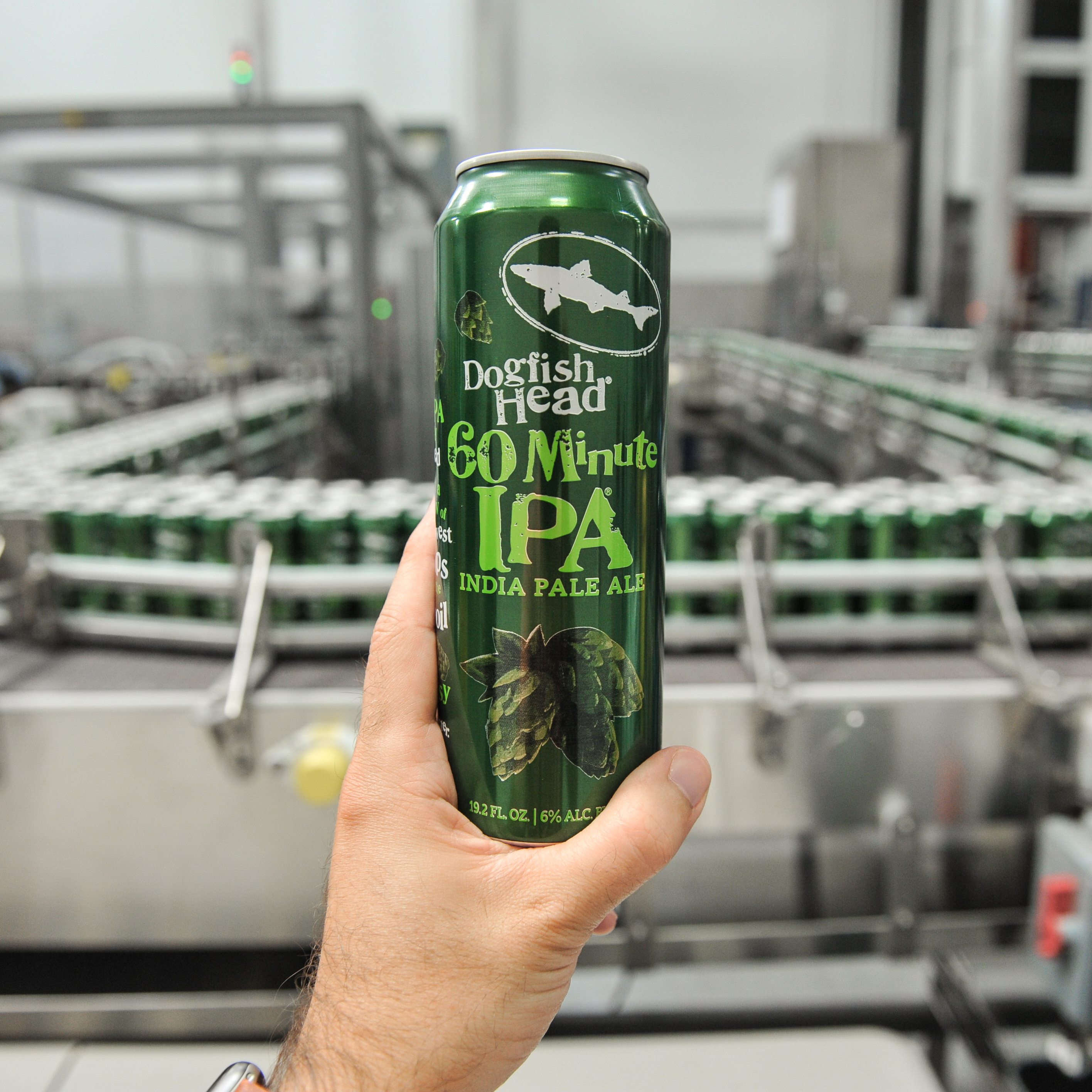 Dogfish Head Releasing 19.2oz Cans of 60-Min IPA & SeaQuench Ale To 10 States 11 60 minute 19.2 cans 3