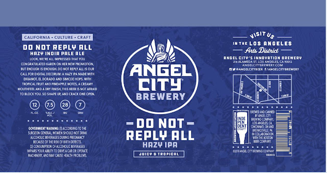 Angel City Brewery - Number Of The Yeast, Faux Snow, L.A. Blonde, Do Not Reply All, Speculoos Cookie Beer, Rye.9 Problems, Kinda Krieky, Pineapple Saison, Stoned Fruit, L.A. Blonde, Avacado Ale, Do Not Reply All, Sunbather, Double IPA, Pilsner, Nothing At All, Fuzzy Nelson, Strawberry Gose & IPA Cans 16 60299570 10156680332623649 6267051695176417280 o 39