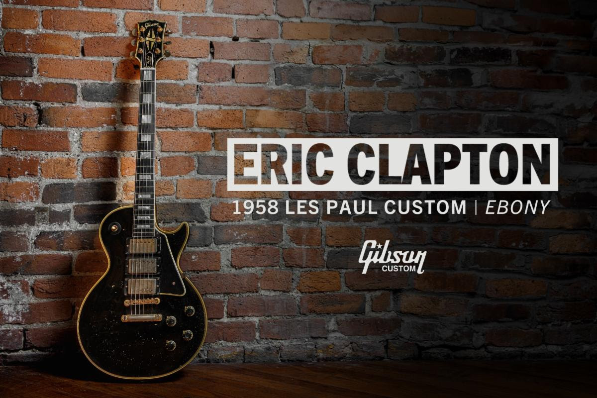Gibson Custom Announces the Eric Clapton 1958 Les Paul Custom, An Artfully Recreated and Murphy Lab Aged Version of the Icon’s Versatile Les Paul Custom Guitar 20 68a5bdca f00b 41a0 966a a06d86d91a85 1