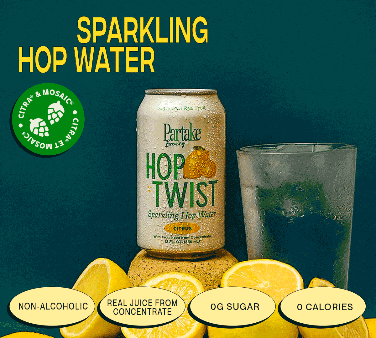 NEW SPARKLING HOP WATER NEW SPARKLING HOP WATER