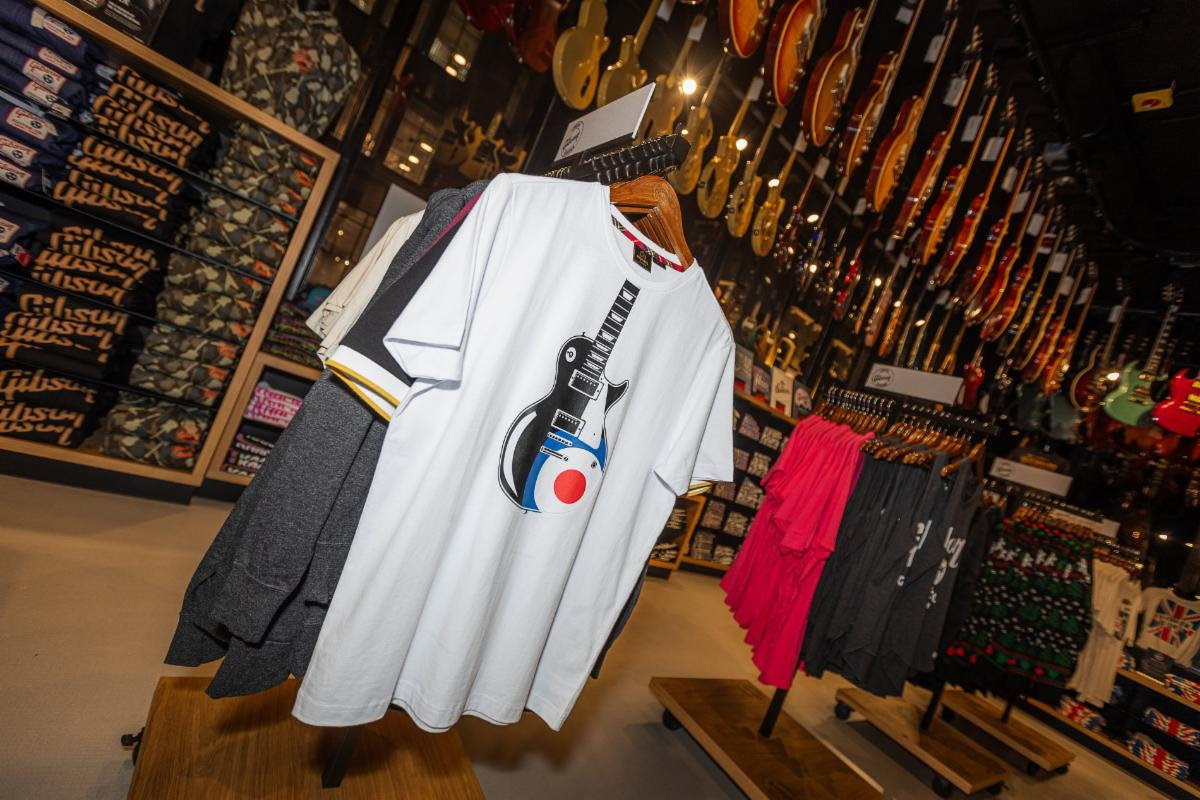 Introducing the Merc x Gibson Capsule Collection, Gibson Partners with British Clothing Brand Merc for Apparel Collection, Available at the Gibson Garage London 22 7a7662b6 de9f 4263 a6f1 bd10c8d91285 1