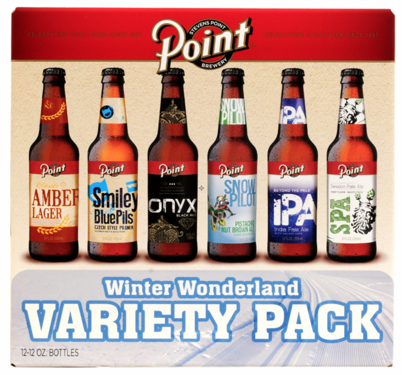 Stevents Point - Snow Pilot Pistachio Nut Brown Ale / Point Light 20 82bd7084 63de 48be 82e4 336cb4f14045