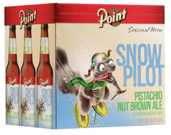 Stevents Point - Snow Pilot Pistachio Nut Brown Ale / Point Light 21 8db810f5 c780 4486 8bde 8a14e1ae64d2