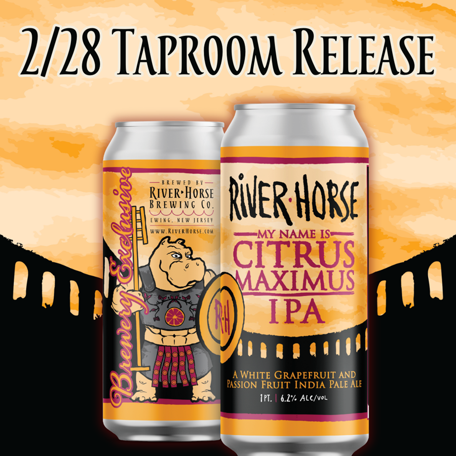River Horse Releasing Citrus Maximus 12 World Hippo Day 2.15