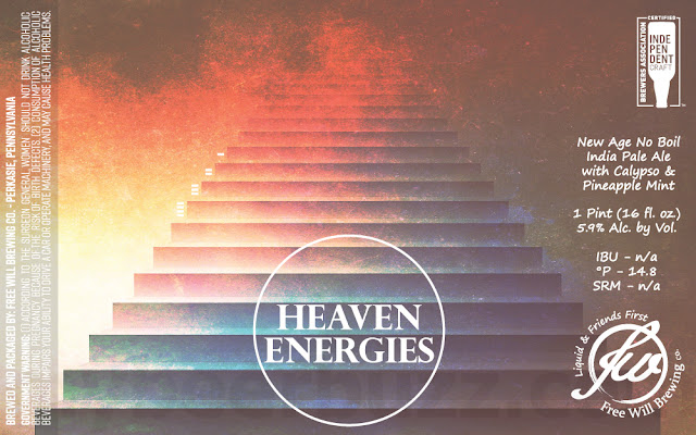 Free Will Working On Acai Mash Sour Ale, Eclectic Chair & Heaven Energies Cans 8 AAPost 51