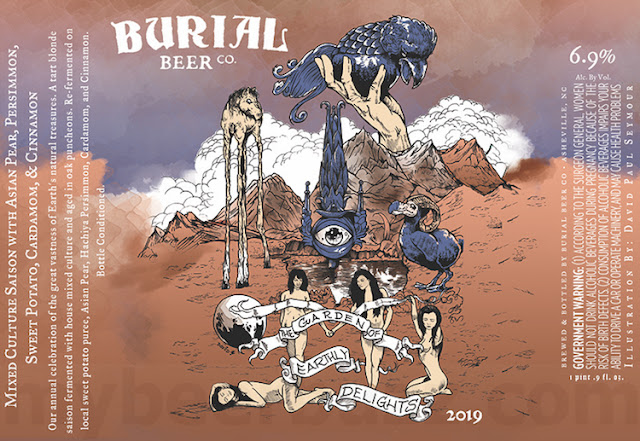 Burial Beer - Old Black Hen, Death And The Miser, The End Is Never Near, The Garden Of Earthly Delights 2019, This Immortal Coil, Vicious Cycle, Difficulties In Comprehension, Metallic Vessels, Concepts Of Dismemberment, Display Of Vulgarities, Vividly Depicted Hauntings, Righteous & Barbaric Souls & Talonsword 19 AAPost 69