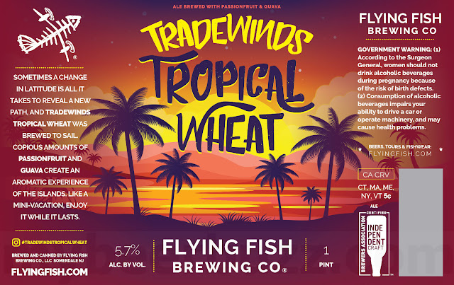 Flying Fish Adding Double Fishted, Stormy Skies New England IPA, Prevail Ale, Oktober Fish, Watermelon Splash, OPA, Go Birds, Caramel Espresso Porter, Winter Cru, Hazy Bones, Raspberry Beeret, Salt And Sea, Daylight Savings & Tradewinds Cans 21 AAPost1 123
