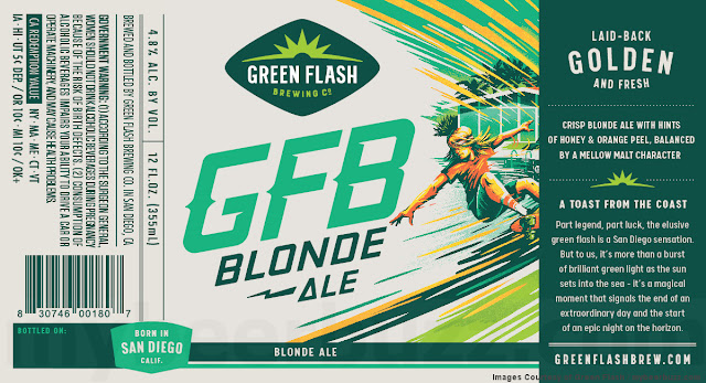 Green Flash Updating GFB Blonde Ale Packaging Green Flash Updating GFB Blonde Ale Packaging