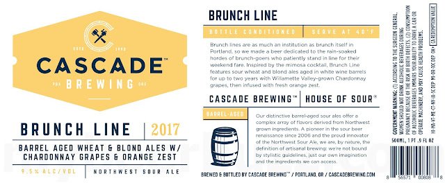 Cascade Brewing Adding Valley Flora 2018 & Brunch Line 2017 Cascade Brewing Adding Valley Flora 2018 & Brunch Line 2017