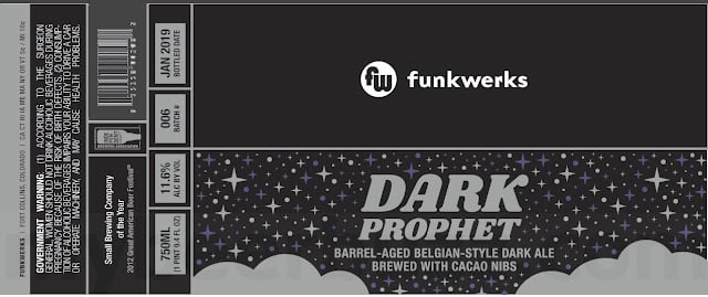 Funkwerks - MIHO Belgian-Style Pale Ale, Dark Prophet, White, Tropic King, Raspberry Provincial, Saison, Rhuberry Provincial, Wild # 3, Citrus Wit & Passion Fruit Provincial Bottles 11 AAPost1 223