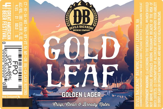 Devils Backbone - Good Time Pale Ale, Gold Leaf, Sixteen Point, Pear Lager, Schwarz Bier & O'Fest 16 AAPost1 270