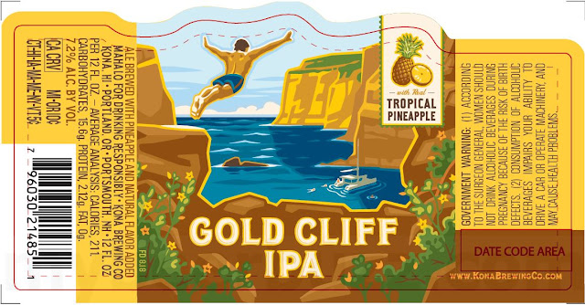 Kona Brewing - Gold Cliff IPA / Castaway IPA 13 AAPost1 278