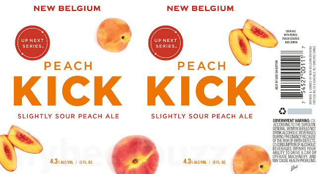 New Belgium Peach Kick Cans Coming To Up Next Series New Belgium Peach Kick Cans Coming To Up Next Series