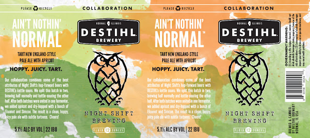 DESTIHL Adding Dosvidanya Bourbon Barrel, Rye Barrel, Inclusion, Piña Colada Gose, Key Lime Pie Gose, Lemon Weisse, Hawaii Five Ale,Aint Nothin' Normal & Toasted Coconut 16 AAPost2 126