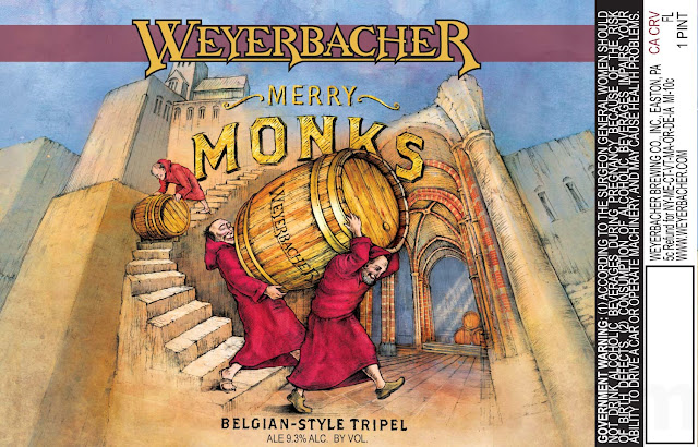 Weyerbacher Adding NEW Merry Monks 12oz Cans 10 AAPost2 157