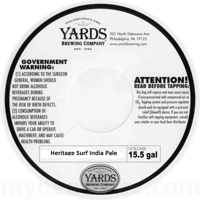 Yards Kegs–Science Festival, Smoked Pol, TJ Tavern Ale, Heritage Surf India Pale, E=MC Beered, Saison, GW Tavern, Yardbird Dubbel, Trippel, Russian Imperial, Philly Fest, Old, McDouglas Scotch, Kolsch, Karma Factor, Hod, Entire & Cerebus 8 AAPost2 162
