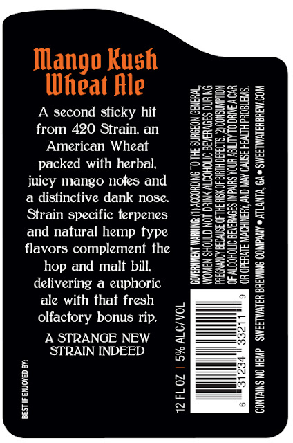 SweetWater Adding 420 Strain Mango Kush Wheat Ale SweetWater Adding 420 Strain Mango Kush Wheat Ale