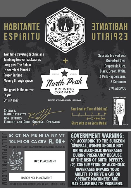Jolly Pumpkin & North Peak Collaborate On Habitante Espíritu Jolly Pumpkin & North Peak Collaborate On Habitante Espíritu