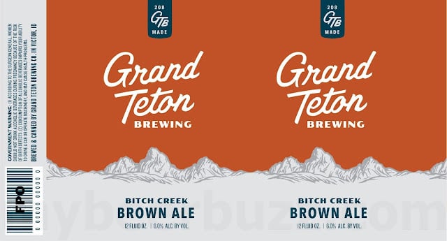 Grand Teton Hoplexity IPA, Teton Range IPA, Teton Ale, Sweetgrass APA, Bitch Creek, Grapefruit Gose, The Carriboo Jack, First Mug & 208 Coming To Cans 12 AAPost2 80