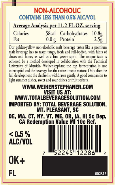 Weihenstephaner - Non-Alcoholic 8 AAPost2 90