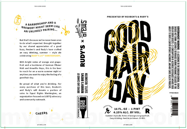 Reuben’s Brews Adding Mexican Lager, Hop Idol, Brettania, Good Hair Day, Holiday Gose, Razzmatazz, Tart Cherry Weisse, Hazealicious IPA, Brettania & Crushed In The Mail Cans 13 AAPost3 23