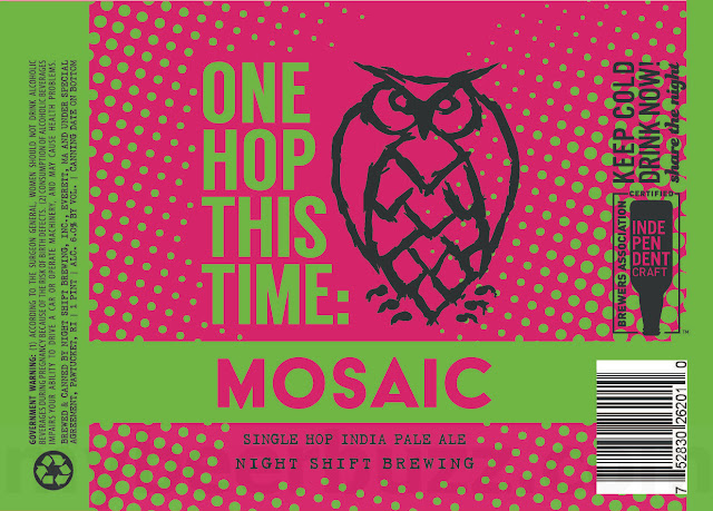 Night Shift - Santilli American IPA, Bennington, One Hop This Time, Pfaffenheck, Morph & The 87 Now Being Brewed @ Smuttynose 13 AAPost3 24
