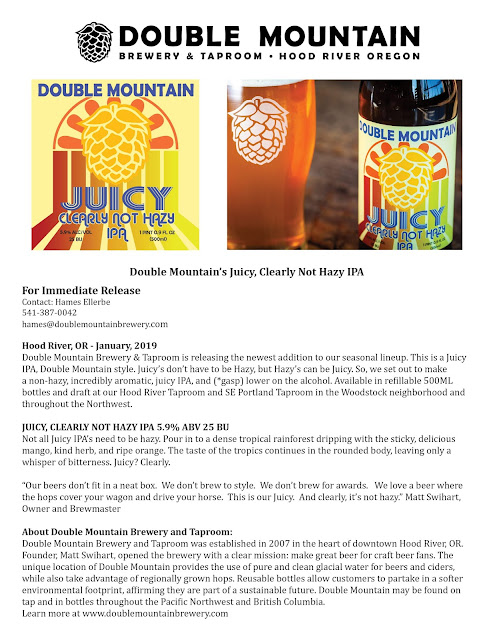 Double Mountain Adding Juicy Clearly Not Hazy IPA & The Duke Of 4th Street 8 AAPost4 44