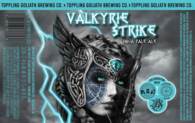 Toppling Goliath Mornin’ Latte & Valkyrie Strike Coming To 16oz Cans Toppling Goliath Mornin’ Latte & Valkyrie Strike Coming To 16oz Cans