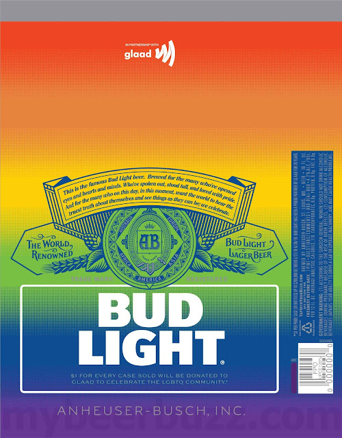 Bud Light Glaad Rainbow Packaging Bud Light Glaad Rainbow Packaging