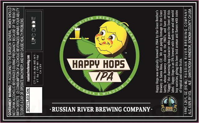 Russian River - Pliny The Elder, Happy Hops IPA, STS, Row 2 Hill 56, Dribble Belt, Redemption, Blind Pig, Consecration, Supplication, Sanctification, Temptation, Shadow Of a Doubt, Beatification, Salvation & Damnation 18 AAPost4 85