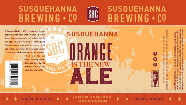 Susquehanna Brewing Releases Orange Is The New Ale 18 AAPost4 95