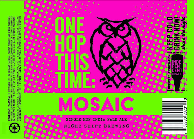 Night Shift - Santilli American IPA, Bennington, One Hop This Time, Pfaffenheck, Morph & The 87 Now Being Brewed @ Smuttynose 14 AAPost4 96